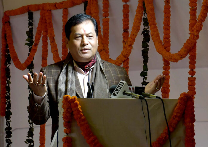 Union Minister of Ayush and Ports, Shipping and Waterways Sarbananda Sonowal for Ports, Shipping, Waterways and AYUSH, Shri Sarbananda Sonowal addressing the inauguration of newly constructed office building of National Commission for Indian System of Medicine (NCISM), in New Delhi on February 07, 2024. Union Minister of Ayush and Ports, Shipping and Waterways Sarbananda Sonowal