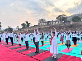 Yoga day 2024 camp in Pune