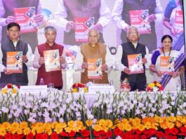 File photo: Vaidya Rajesh Kotecha, Secretary Ayush along with other dignitaries, released the book "Ayurvedo Amritanam" at the 27th Convocation and 29th National Seminar of Rashtriya Ayurveda Vidyapeeth, highlighting the profound wisdom and knowledge of Ayurveda.