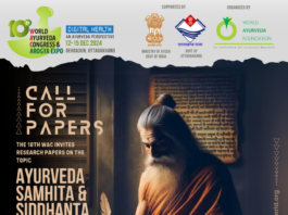 Poster of World Ayurveda Congress 2024