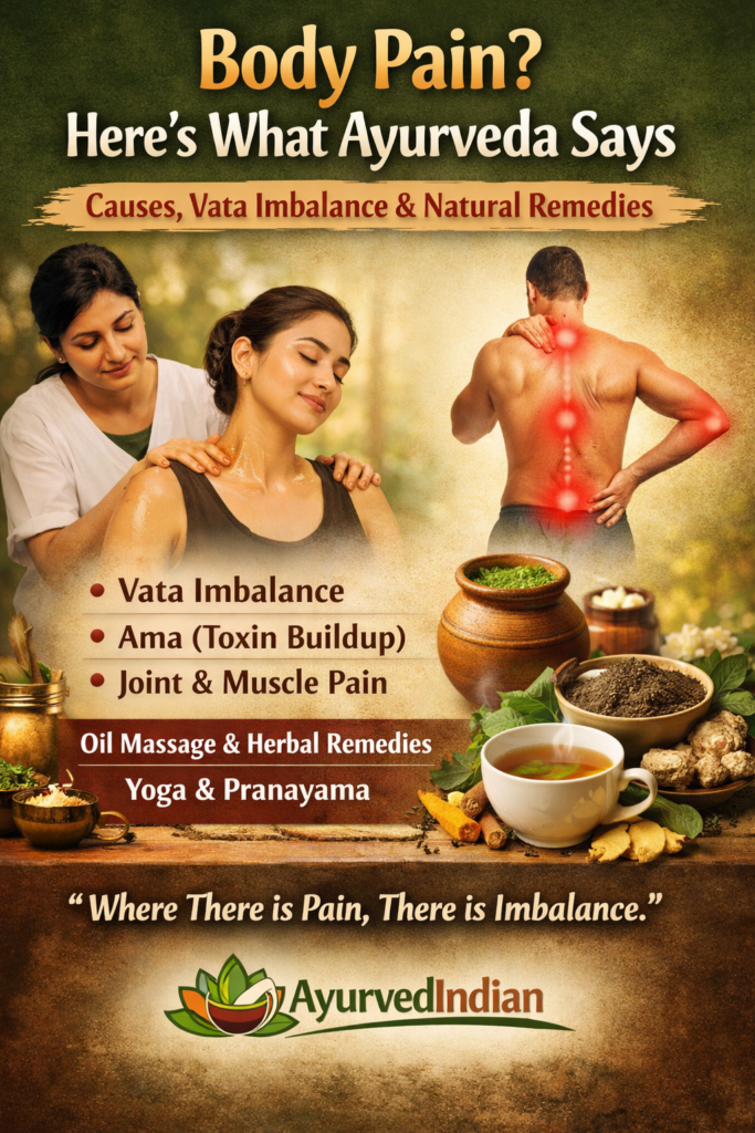 Ayurvedic remedies for body pain