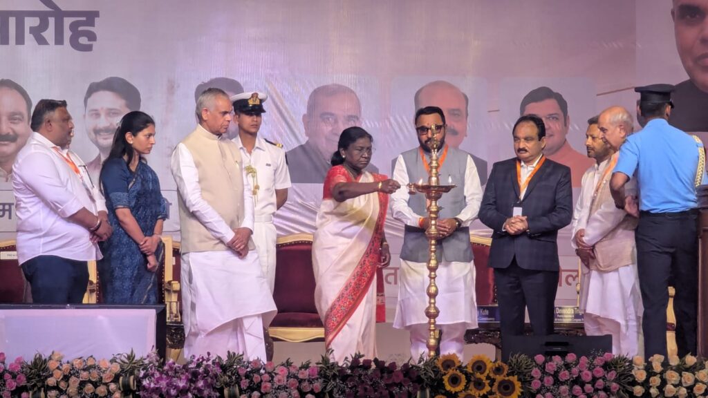The National Arogya Fair 2026 in Shegaon, Buldhana (Maharashtra) was formally inaugurated by the Hon’ble President of India, Smt. Droupadi Murmu, marking the commencement of the four-day event focused on accessible, preventive, and community-based healthcare through Ayush systems.