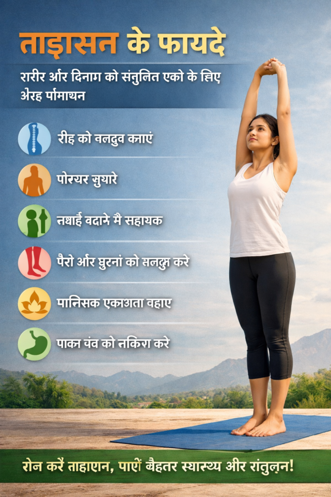 Tadasana benefits