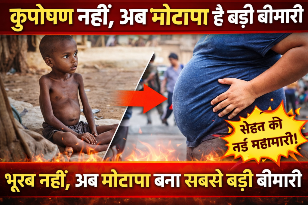 “Malnutrition to Obesity: India Faces a Double Burden”