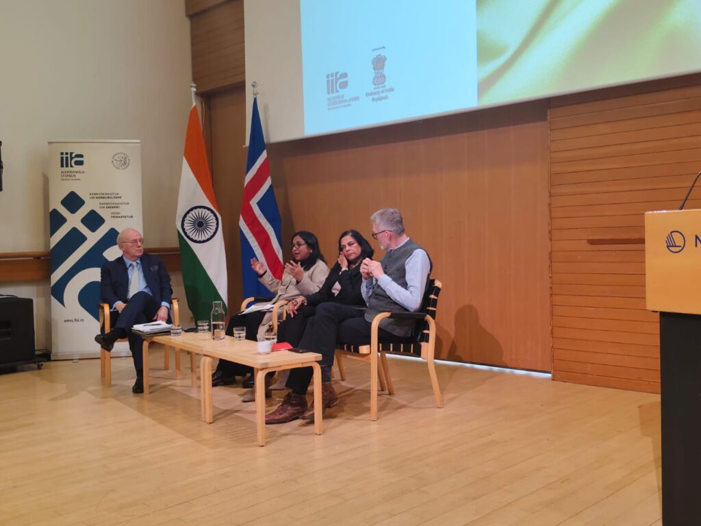 Ms. Monalisa Dash, Joint Secretary, Ministry of Ayush, participated in the one-day conference on 'India-Iceland Relations in the Changing World' held on 25 March 2026 at Nordic House, Reykjavik, Iceland.