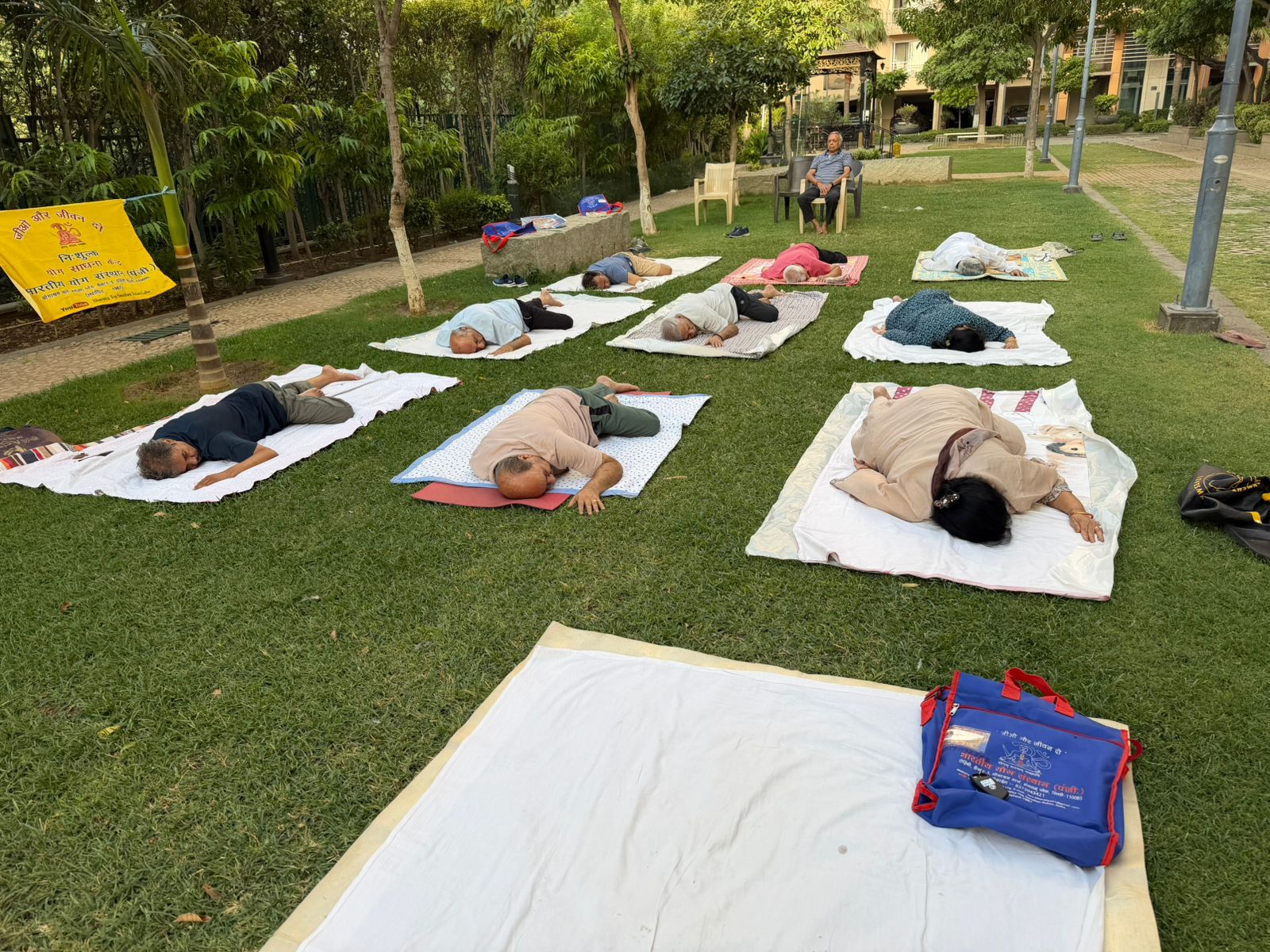 Yoga parks के जरिए घर घर पहुंचेगा योगा