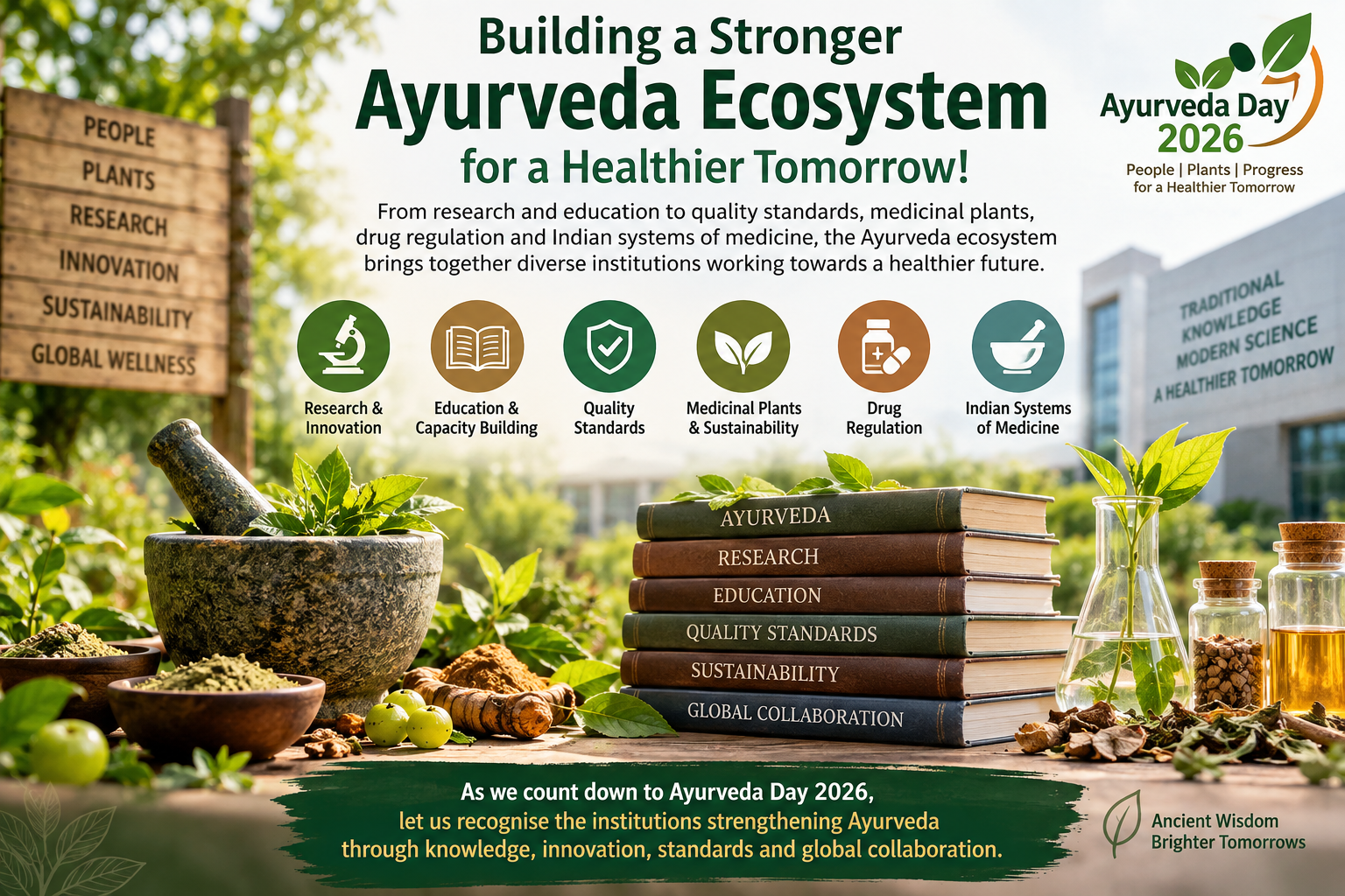 Ayurveda Ecosystem: Research, Education, Standards & Global Growth